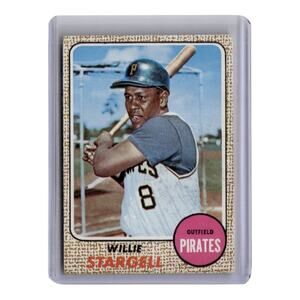 Willie Stargell Pittsburgh Pirates 1968 Topps #86 Baseball Card